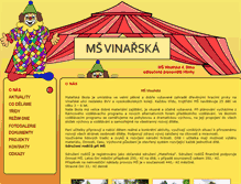 Tablet Screenshot of msvinarska.cz